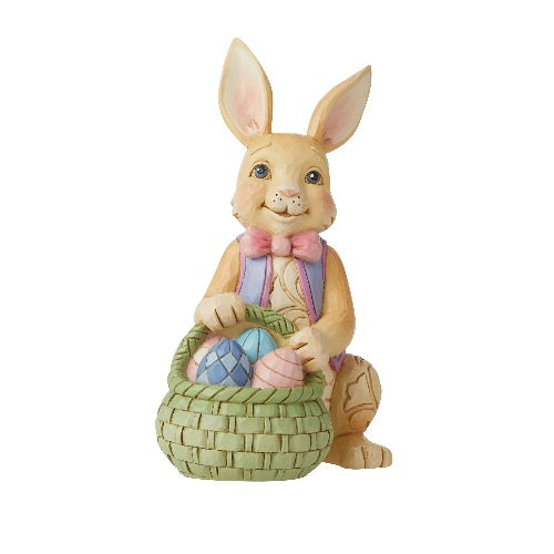 Mini Bunny with Easter Basket