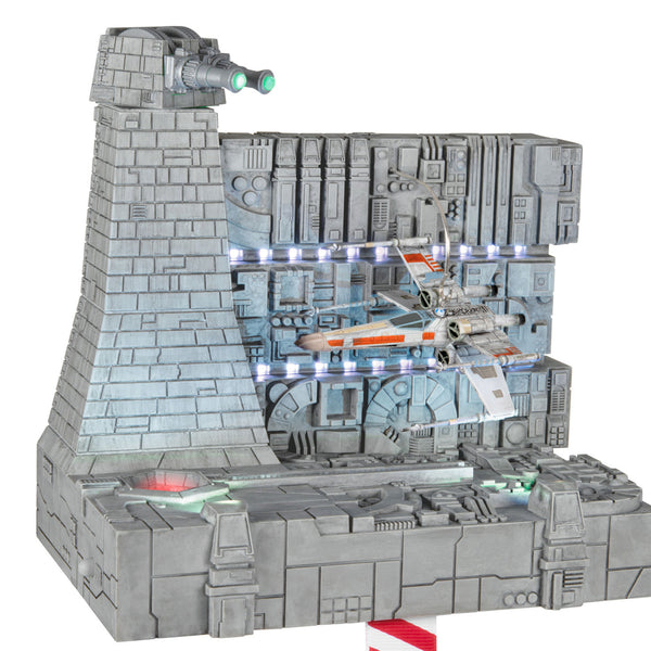 Hallmark Star Wars: A New Hope™ Luke Skywalker's X-Wing Starfighter™ Ornament and Stocking Hanger Set With Light and Sound