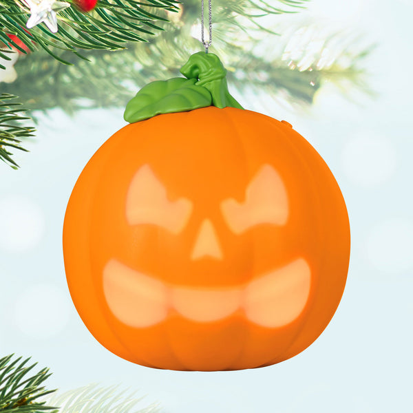 Hallmark Spirited Pumpkin Ornament With Light and Sound