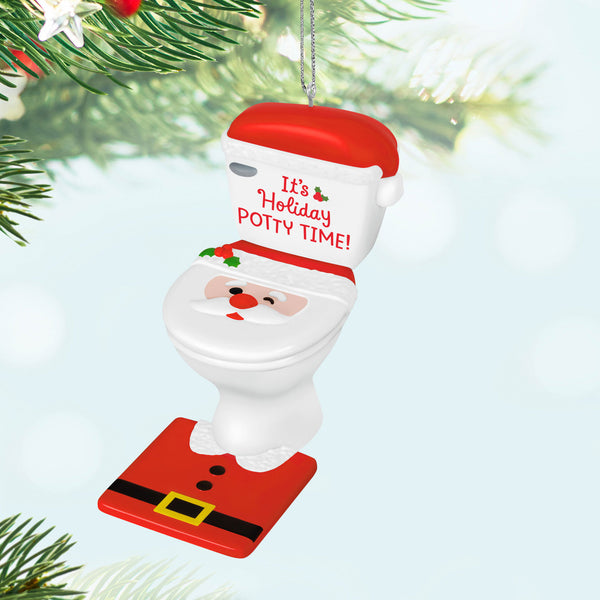 Hallmark It's Holiday Potty Time Ornament