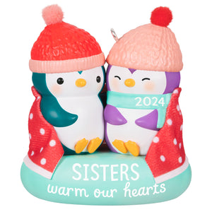 Hallmark Sisters Warm Our Hearts 2024 Ornament