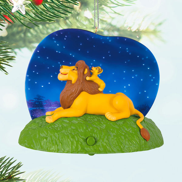 Hallmark Disney The Lion King 30th Anniversary Always There to Guide You Ornament With Light and Sound