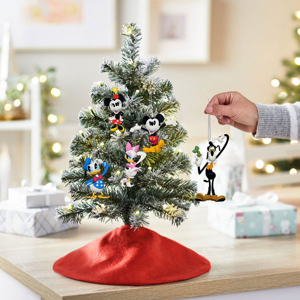 Hallmark Disney Mickey and Friends Forever Friends Ornament, Set of 5