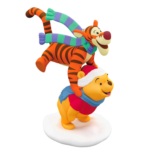 Hallmark Disney Winnie the Pooh Leapfrogging Friends Ornament