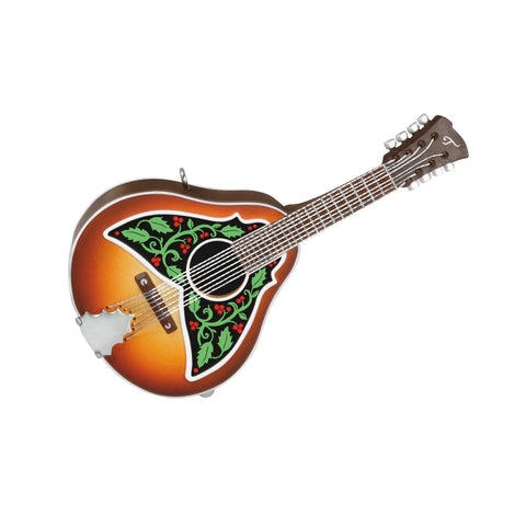 Hallmark Mini Merry Mandolin Musical Ornament, 1.31"