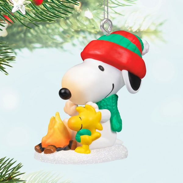 Hallmark Mini Peanuts® Winter Fun With Snoopy Ornament, 1.02"