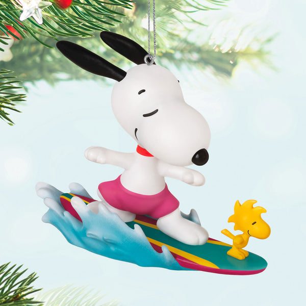 Hallmark Peanuts® Spotlight on Snoopy Surf's Up! Ornament